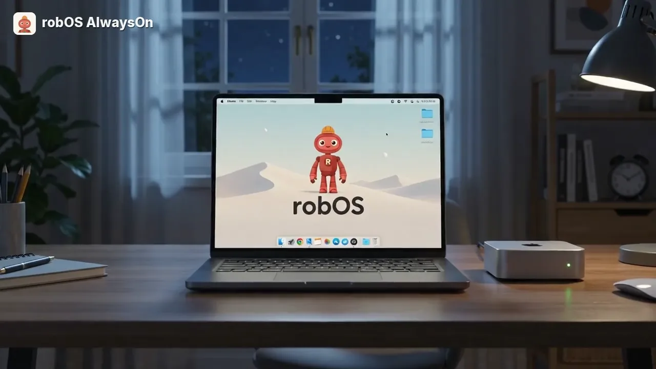 Cadru din video-ul hero AlwaysOn, generat cu AI